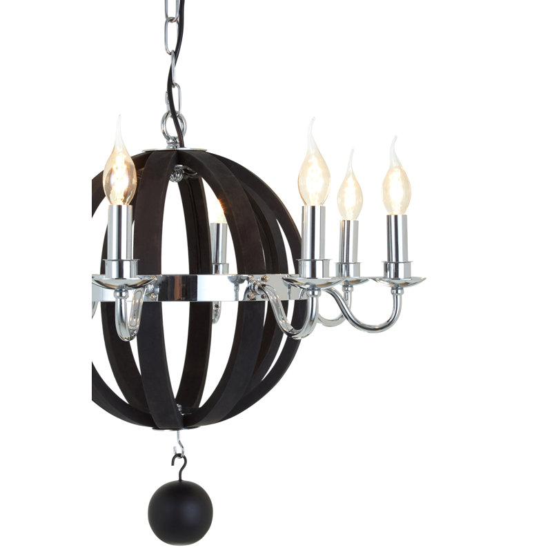 Madrona 8 - Light Candle Style Chandelier