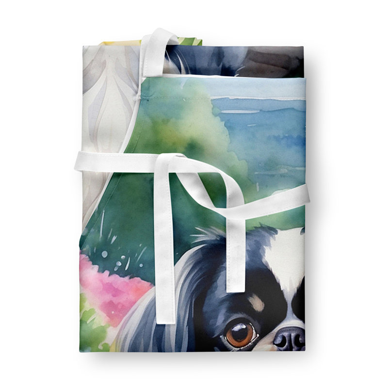 Floral Bib Apron