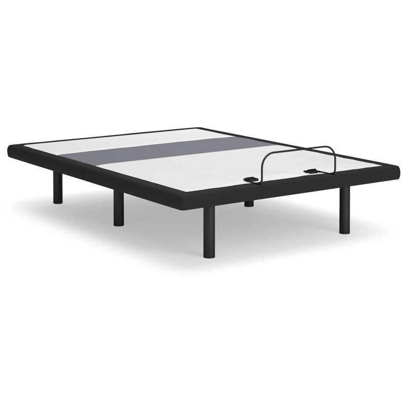 Waneta Massaging Adjustable Bed with Wireless Remote, Queen