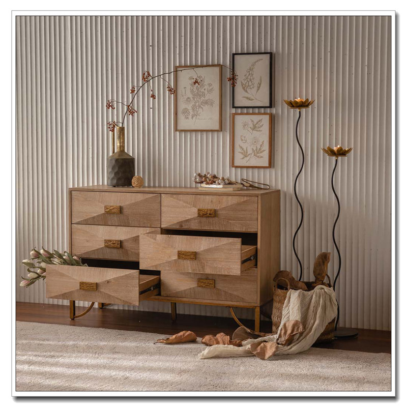 Commode 6 tiroirs 47,24 po