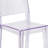 Bralynne Transparent Stackable Side Chair (Set of 4)