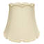White Monay Shantung Silk Empire Lamp Shade-435273061-435273063