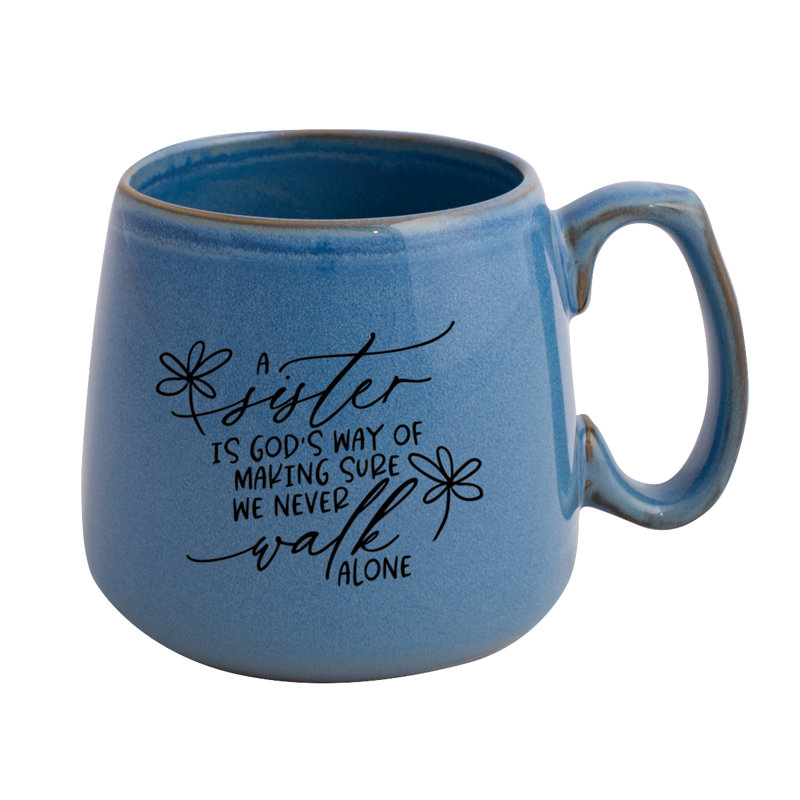 Grande tasse en céramique «A Sister Is Designer» - peut contenir 15 oz