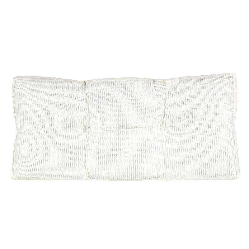 Coussin de banc antidérapant Omega, Ivoire ivoire, L 30 po x P 14 po