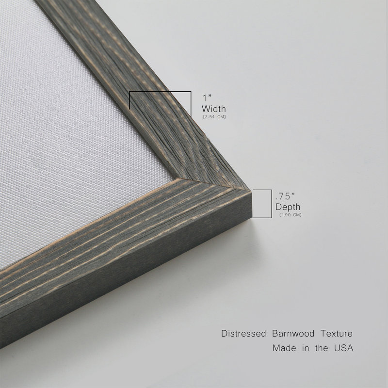 Cinéma d'été - Reproduction d'art sur toile encadrée, H 20 po x l 17 po x P 1,5 po, Encadré gris