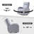 Laylana 30.3''Power Swivel Rocker Recliner Chair-617240774