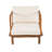 Acacia Wood Patio Lounge Chair with Cushions