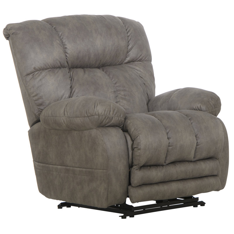Fauteuil inclinable électrique avec extension supplémentaire Arees, Polyester gris