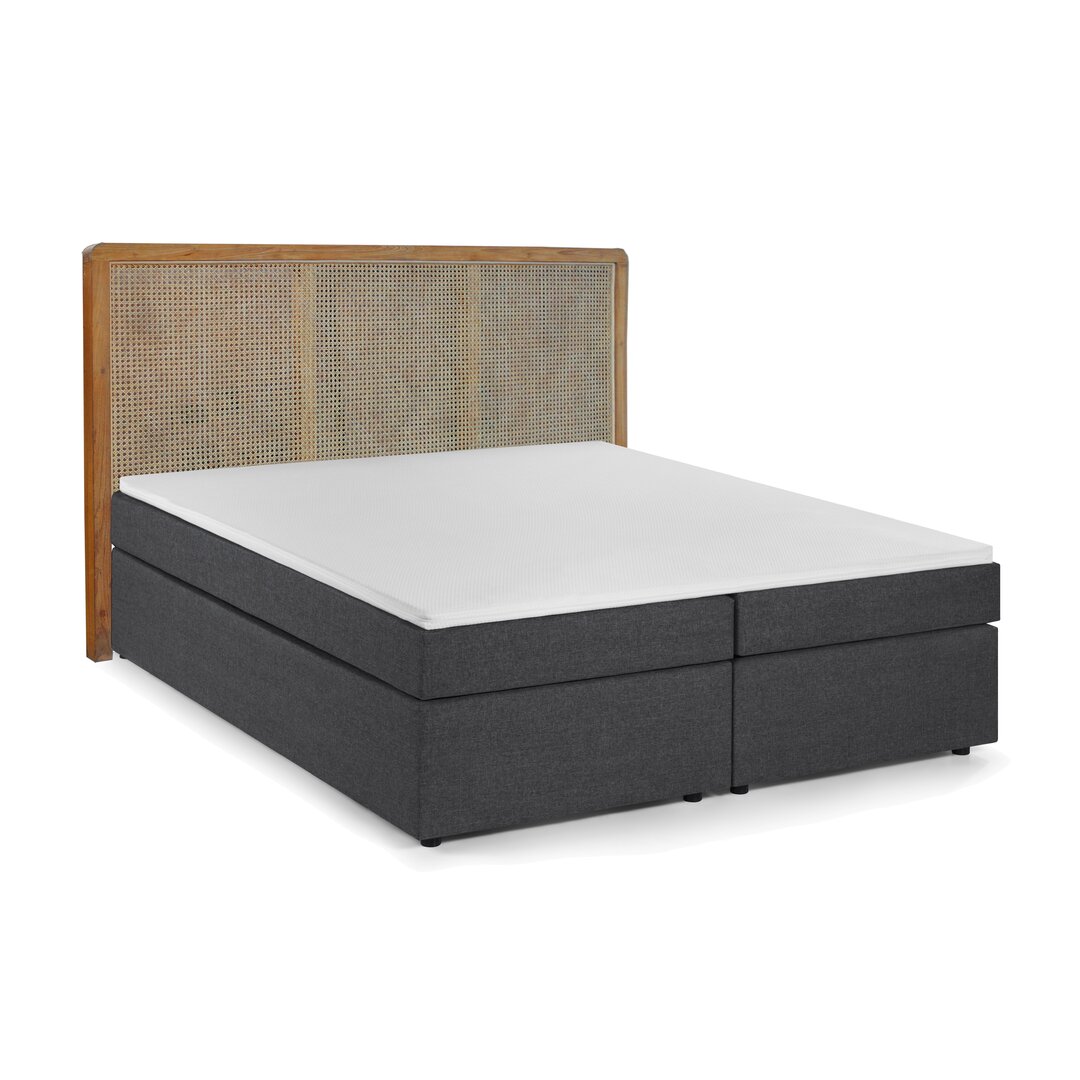 Boxspringbett Suruga mit Topper