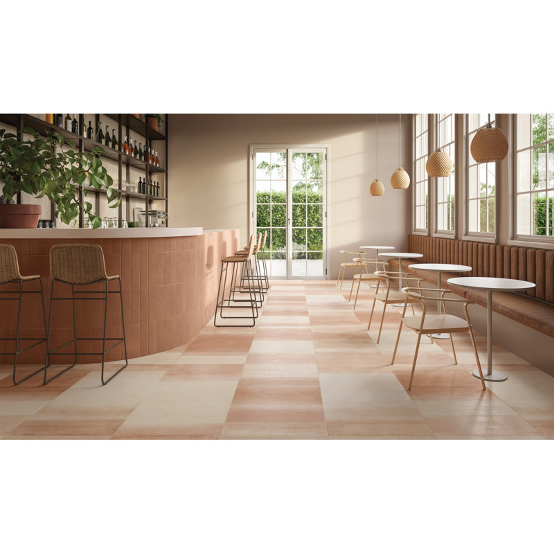 Sahara 24" x 48" Porcelain Wall & Floor Tile, Warm