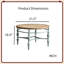 Table basse 31,50 pouces