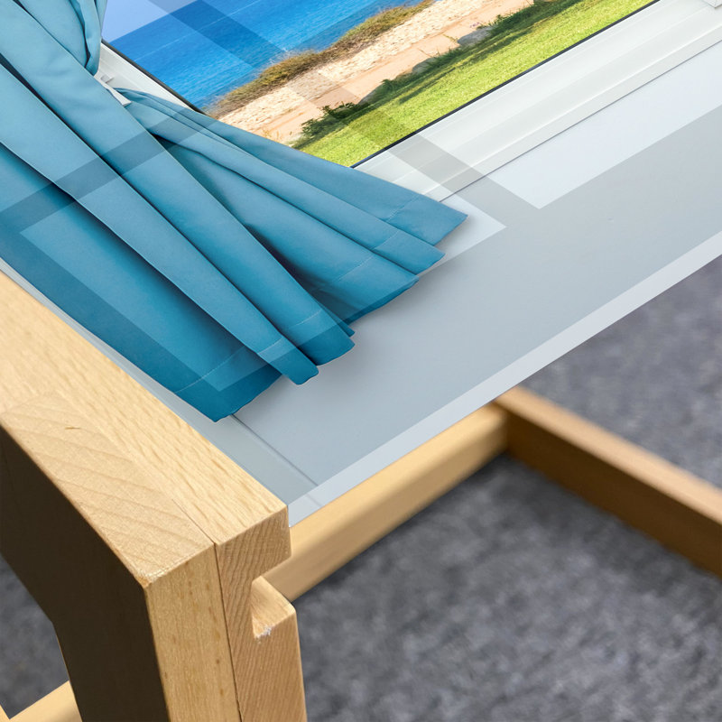 Hedie Sled Coffee Table, 40cm H x 91cm W x 62cm D