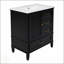 Meuble-lavabo de 30 pouces avec lavabo, conception classique, rangement spacieux, panneau de fibres à densité moyenne durable et bois d'acacia, installation facile-1189319681