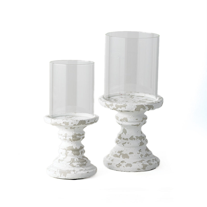 Ensemble d'ouragan en verre