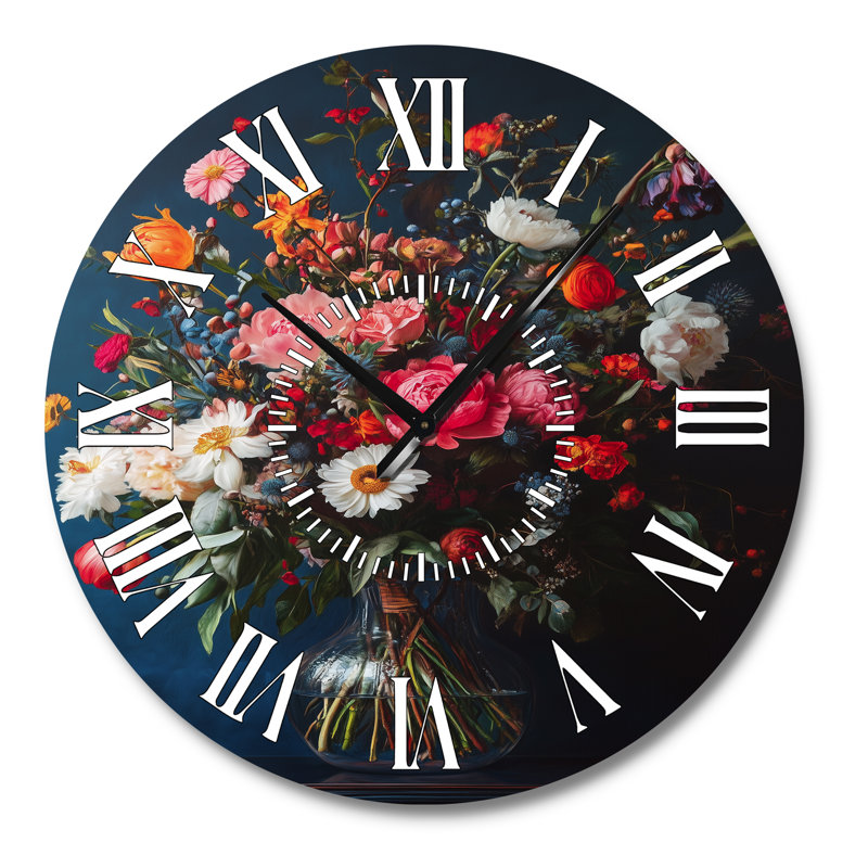 Horloge murale en métal, Grand