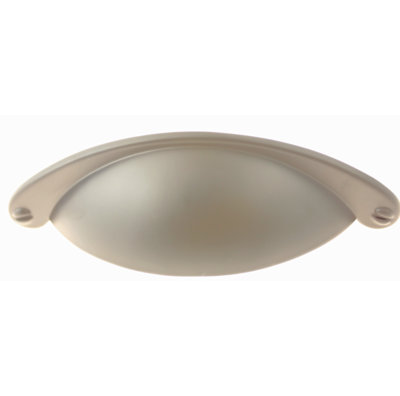 (5 Pack) 2-1/2 inch Country Store Cup Pull Matte Chrome