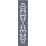 Zeus Hand-Knotted Navy Area Rug