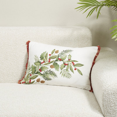 Coussin Holly Branch
