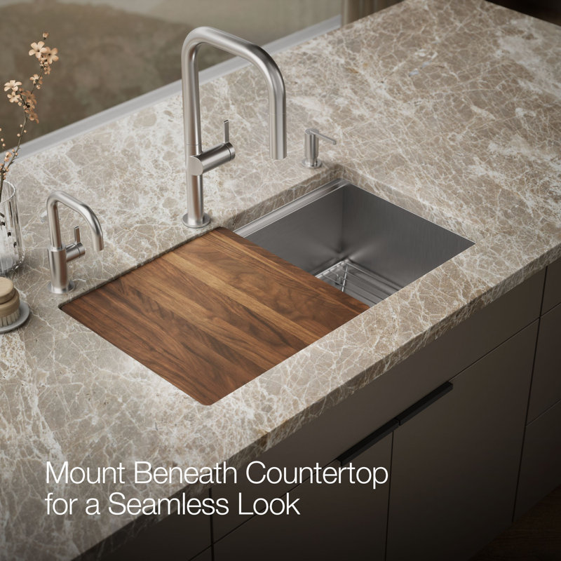 Stages™ Under-Mount Single-Bowl Kitchen Sink