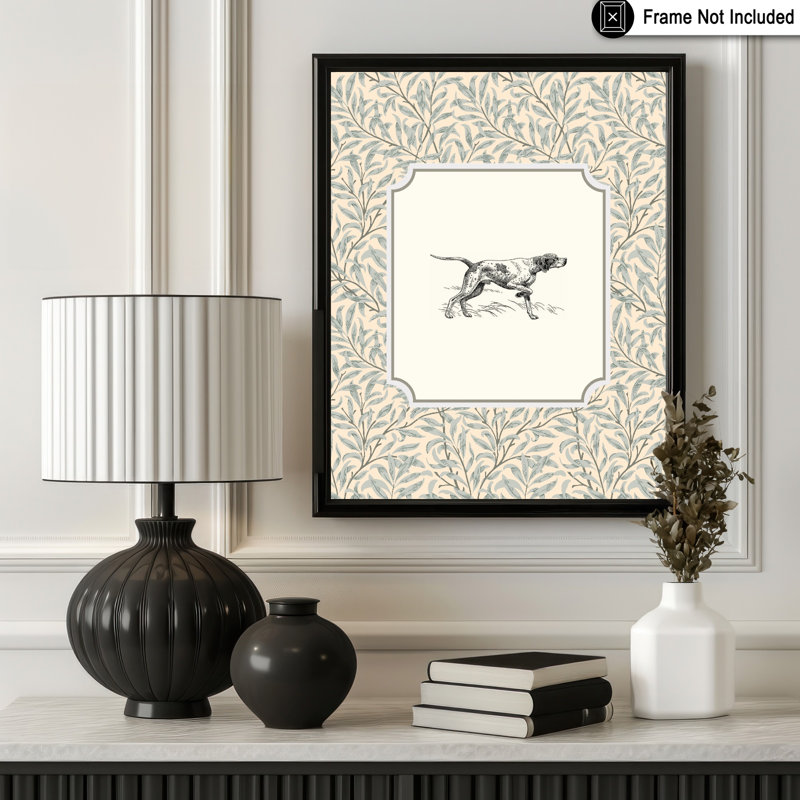 Portrait de chien n ° 1, 16"H x 20"W, Poster, Unframed
