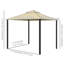 Abderahman 3m x 3m Metal Patio Gazebo