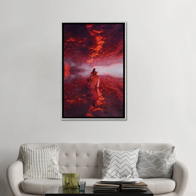 " The Incredible Mirror " by Hobopeeba, No Mat, Silver Framed, 48'' H x 32'' W x 1.5'' D