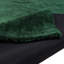 Handmade Cozy rug in dark green-56064215