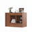 Closet Island with 6 Drawers, Wardrobe Armoire Bedroom Island with Glass Display Top and Open Shelves-62493676
