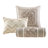 7 Piece Tufted Comforter Set Ivory