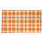 Orange; rouge; blanc