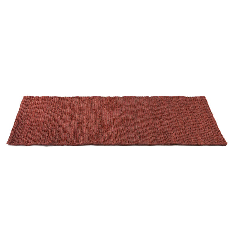 Solid Colour Jute / Sisal Area Rug, Runner 60 x 140cm