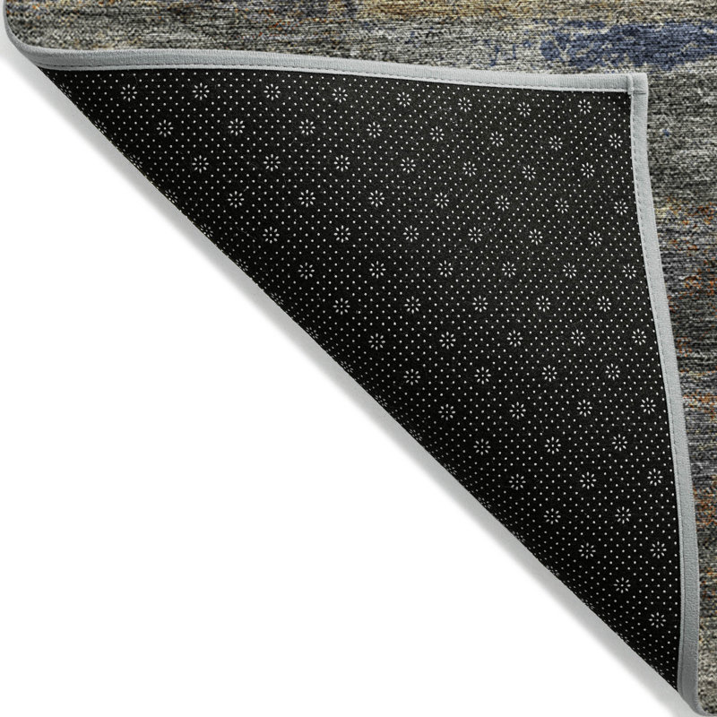 Tapis rectangulaire Aleighna avec envers antidérapant, Rectangle 1 pi 8 po x 2 pi 6 po