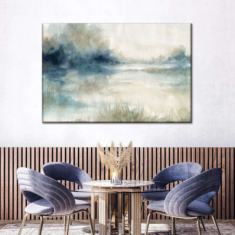 «Still Evening Waters II», reproduction sur toile, H 24 po x l 16 po x P 1,25 po
