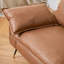 Canapé modulaire orange en microfibre / microsuède-1696082940