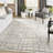 Nourison Taylorrose 8'6" x 11'6" Ivory Grey Modern Indoor Rug-525231329-529569243