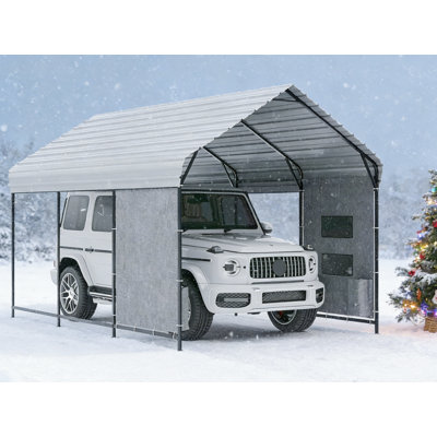 10x15ft Heavy Duty Metal Carport