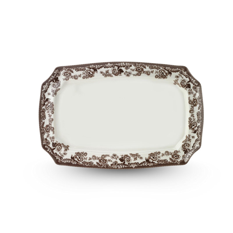 Spode Delamere Rect Platter 17.5"