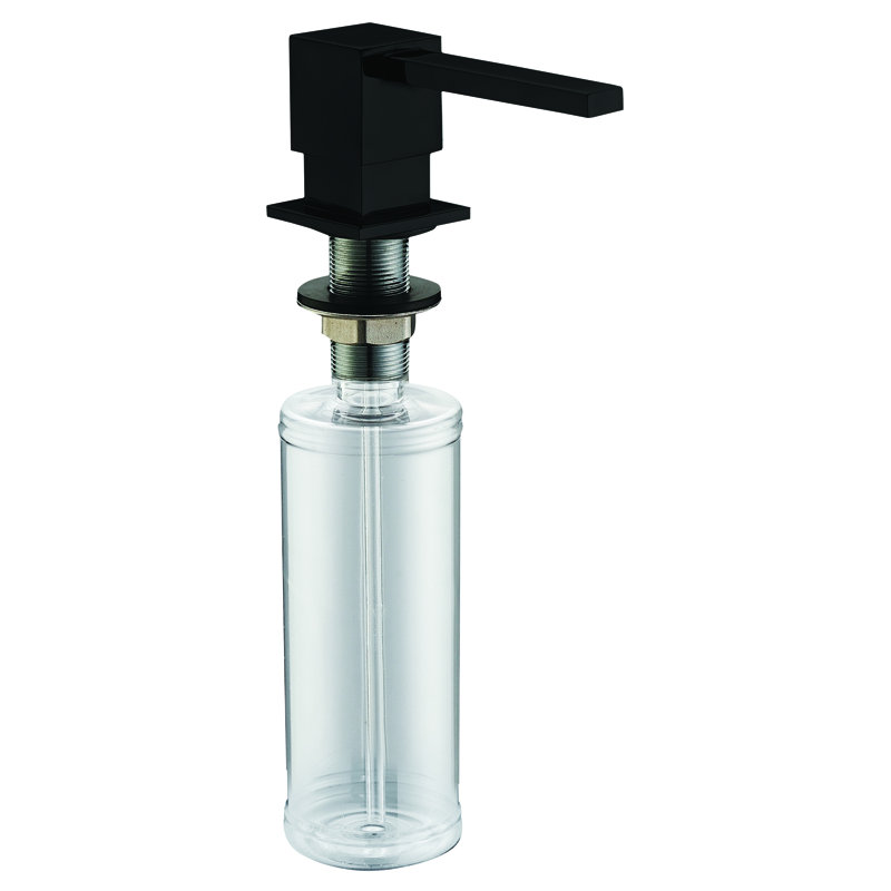 Distributeur de savon pour salle de bain et cuisine, Chrome