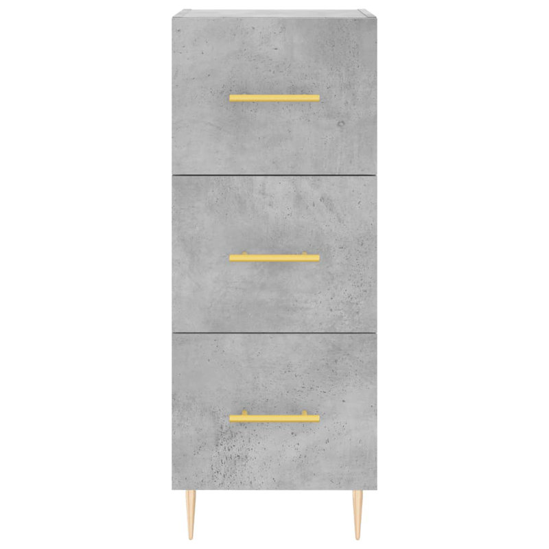 Iliff 3 - Drawer Standard Accent Chest, Concrete Grey
