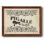 Antique French Label III, reproduction d'art sur toile-96291696-96291694