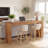 70.87" Solid Wood Farmhouse Console Table
