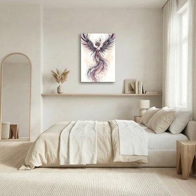Fantasy Angel Canvas Wall Art Oil Painting Print Set Of 1