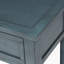 Console Daisy Series avec deux tiroirs et une tablette inférieure (bleu marine)-1280573154