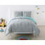 Ensemble d'édredon réversible en microfibre hypoallergénique -33678655-33678656