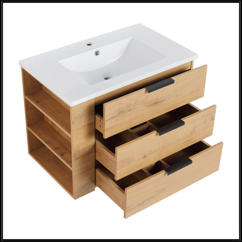 Meuble-lavabo 30 po avec comptoir