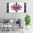 Polish Folk Pattern - No Frame Print on Canvas