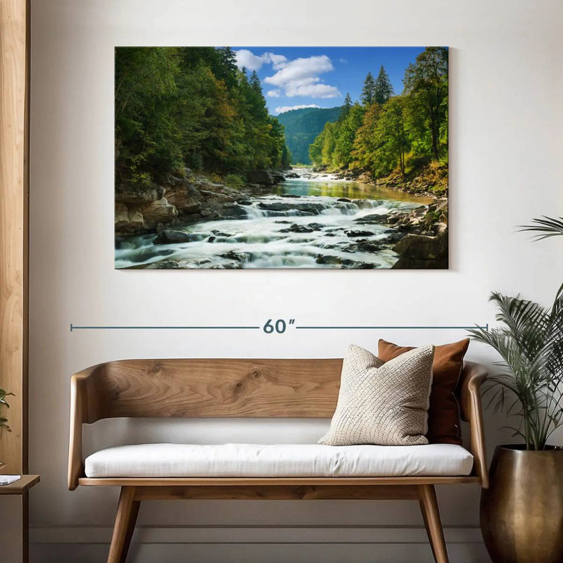 Alvord Mountain River, 32" H x 48" W