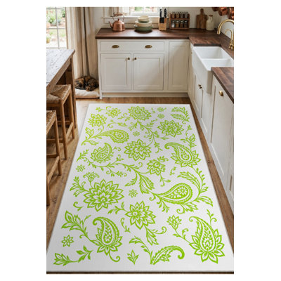 Tapis tissé à la crème Mosso