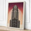 Skyward Art Deco - Wrapped Canvas-387246336-387246366