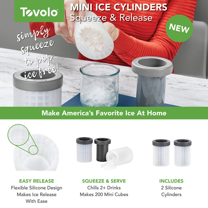 Tovolo Squeeze & Release Mini Ice Mold
